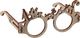 Mr.Playwood Mr.Playwood Drewniany Model Puzzle 3D Okulary Caramel House 1