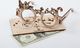 Mr.Playwood Mr.Playwood Drewniany Model Puzzle 3D Okulary Caramel House 8
