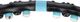 HMS Hhp006 Black-blue Hula Hop Masujący Z Magnesami 98cm Hms 5
