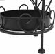 Elior Czarny metalowy stojak na parasole w stylu vintage - Selvis 3