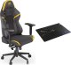 Fotel Endorfy Scrim YL (EY8A003) żółty + Endorfy Floor Pad FP120R (EY8G001) 45