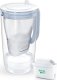 Dzbanek filtrujący Brita Glass 2,5L niebieski + 7 wkładów Maxtra Pro Pure Performance 2