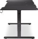 Biurko Endorfy Biurko Endorfy Atlas L Czarne 150 cmx78 cm + Fotel Meta BK czarny 6