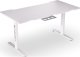 Biurko Endorfy Biurko Endorfy Atlas L Electric Białe 150 cmx78 cm + Uchwyt na monitor Atlas Single Onyx White 38