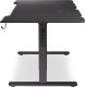 Biurko Endorfy Biurko Endorfy Atlas L Czarne 150 cmx78 cm + Uchwyt na monitor Atlas Single 21