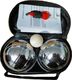 Enero Kule do gry w boule, 2 sztuki, etui Enero universal 3