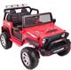 Super-Toys WIELKI DZIP 4X4 ROUGH SPEED, FUNKCJA BUJANIA, WALIZKA, MIĘKKIE KOŁA/XMX-617 4