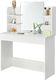 ModernHome Toaletka kosmetyczna nowoczesna duże lustro półki ModernHome 1
