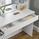 ModernHome Toaletka kosmetyczna nowoczesna duże lustro półki ModernHome 3