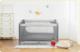 Ricokids Łóżeczko turystyczne + materac + torba 125 x 65 x 78 cm RK-240 jasno szare 7