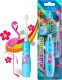 Szczoteczka Brush-baby KIDZSONIC FLAMINGO Niebieska 3