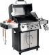 Yato YG-20013 Grill ogrodowy gazowy 17.5 kW 46 cm x 65 cm 3