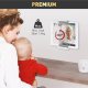Uchwyt Barkan Uchwyt Ścienny na Tablet 7-12 Obrotowy 360 Biały 4
