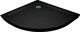 Brodzik Mexen Mexen slim brodzik półokrągły 70 x 70 cm, czarny - 41707070 1