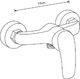 Mexen Mexen Fabia DB72 bateria prysznicowa z zestawem prysznicowym, chrom - 74654DB72-00 2