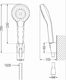 Mexen Mexen Fabia DF05 bateria prysznicowa z zestawem prysznicowym, chrom - 74654DF05-00 3