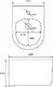 Bidet Mexen Mexen Sofia bidet wiszący, biały - 35544800 2