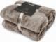 AmeliaHome Koc 70x150 Mic mikrofibra ciepły gruby cappuccino na łóżko 5