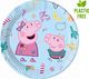 PROCOS Talerzyki papierowe Świnka Peppa, 23 cm, 8 szt. (plastic-free) 2