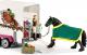 Figurka Schleich Horse Club Półciężarówka z koniem i przyczepą (42346) 4