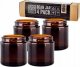 Comandante Comandante Bean Jar Brown Glass - Brązowy słoik na zmieloną kawę - 4 sztuki 1