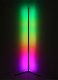 Mozos Mozos Stelaż do biurka czarny z elektryczną regulacją wysokości EDF-PRO-BK + Lampa podłogowa narożna LC-RGB LED biała 47