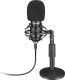 Mikrofon Mozos Mikrofon Mozos USB MKIT-900PRO Gamer + Ramię statyw mikrofonowy czarny 80 cm SB41 6