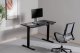 Mozos Mozos Stelaż do biurka czarny z elektryczną regulacją wysokości EDF-PRO-BK + Głośniki komputerowe GS-BAR BT 10