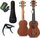 Mozos Mozos Gecko ukulele sopranowe zestaw + Tuner basic stroic do instrumentów strunowych 2