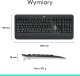 Klawiatura + mysz Logitech MK540 Advanced US (920-008685) + Brio 100 (960-001585) 8