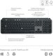 Mysz Logitech MX Anywhere 3S Rose (910-006931) + MX Keys S Bezprzewodowa Graphite US (920-011587) 40