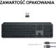Mysz Logitech MX Anywhere 3S Pale Grey (910-006930) + MX Keys S Bezprzewodowa Graphite US (920-011587) 65