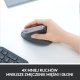 Mysz Logitech MX Vertical Ergonomic (910-005448) + MX Keys S Bezprzewodowa Graphite US (920-011587) 54