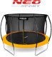 Trampolina ogrodowa Neo-Sport NS-12C201 z siatką wewnętrzną 12.5 FT 374 cm 3