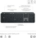 Klawiatura Logitech MX Keys S Plus Bezprzewodowa Graphite US (920-011589) + Brio 100 (960-001585) 29