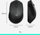 Mysz Logitech M330 Silent Plus (910-004909) + Studio Series - MID GREY (956-000052) 9