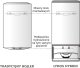 Ariston Lydos Hybrid WiFi 80 1.2 kW + dedykowany zbiornik kondensatu 6,3 litra 10