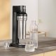 Saturator Brita sodaTRIO Czarny + Szklana butelka sodaTRIO 2-pak 7