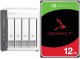 Serwer plików Qnap TS-433-4G + Seagate IronWolf 12TB (ST12000VN0008) 1