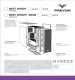 Obudowa PREYON Obudowa PREYON Obudowa Nest Windy+ White + Zasilacz PREYON EAGLE POWER GOLD 850W 3
