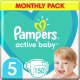 Pampers Pieluchy Active Baby 5, 11-16 kg, 150 szt. x2 4