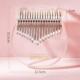Zenwire Kalimba Instrument Afrykański Pianino Zanza Mbira 17 klawiszowa Akrylowa K-03a 5