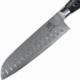 Shiori Shiori 3-Set Kuro Mur + Santoku + Sifu - zestaw trzech noży ze stali damasceńskiej 6