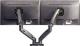 NB Uchwyt biurkowy na 2 monitory 17" - 27" (F160B) 3