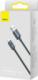 Kabel USB Baseus USB-A - USB-C 1.2 m Czarny (CAJY000401) 13