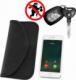 Hurtel Etui antykradzieżowe na klucze samochodowe telefon blokujące fale radiowe Faraday Box klatka Faradaya 20 cm x 11 cm czarny 1