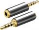 Adapter AV Mozos Jack 2.5mm - Jack 3.5mm srebrny (MA3525) 5