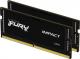Pamięć do laptopa Kingston Fury Impact, SODIMM, DDR5, 64 GB, 4800 MHz, CL38 (KF548S38IBK2-64 ) 1