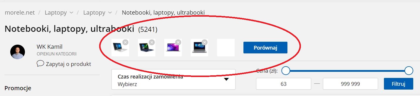porównywarka laptopów