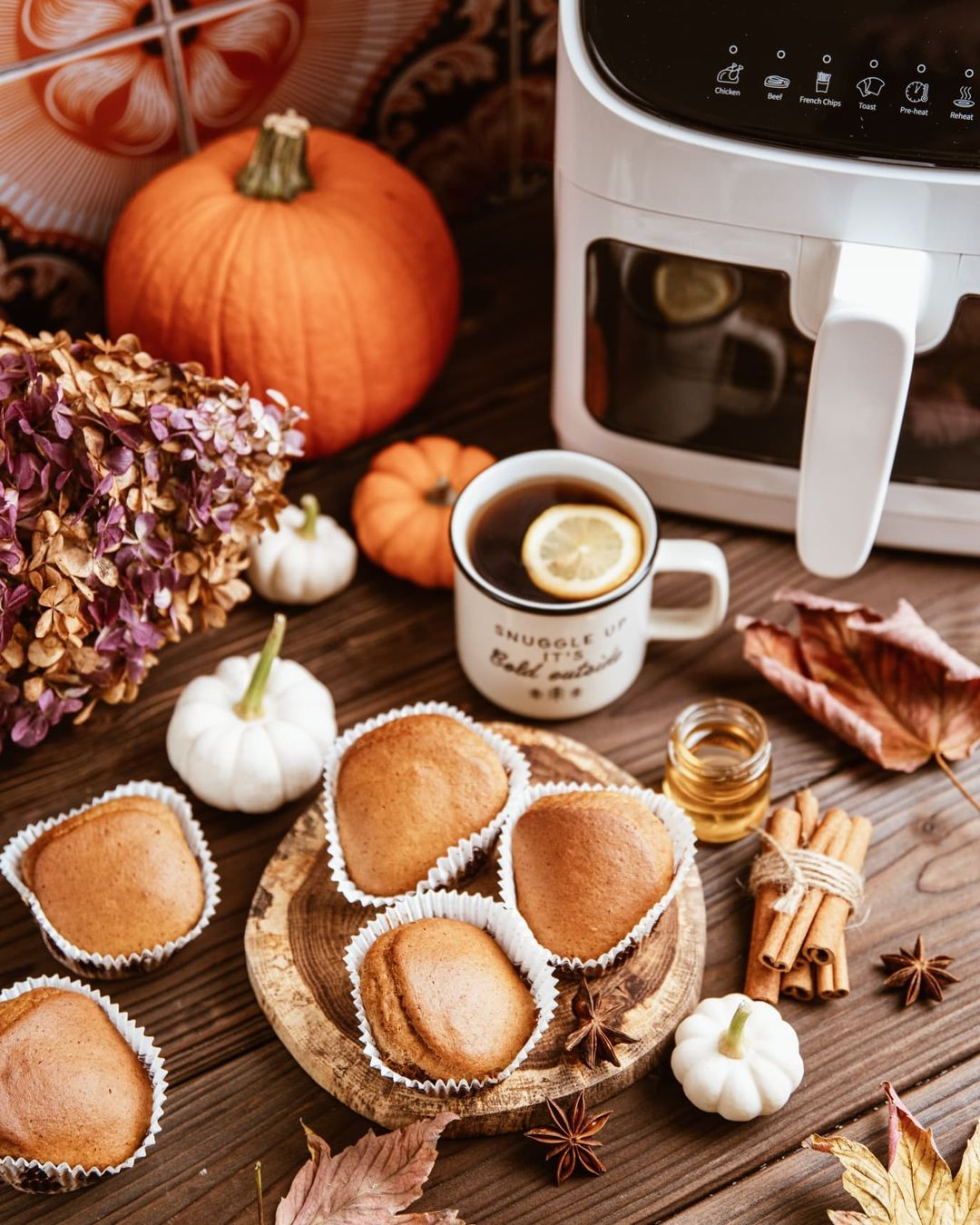 muffinki z frytkownicy beztłuszczowej